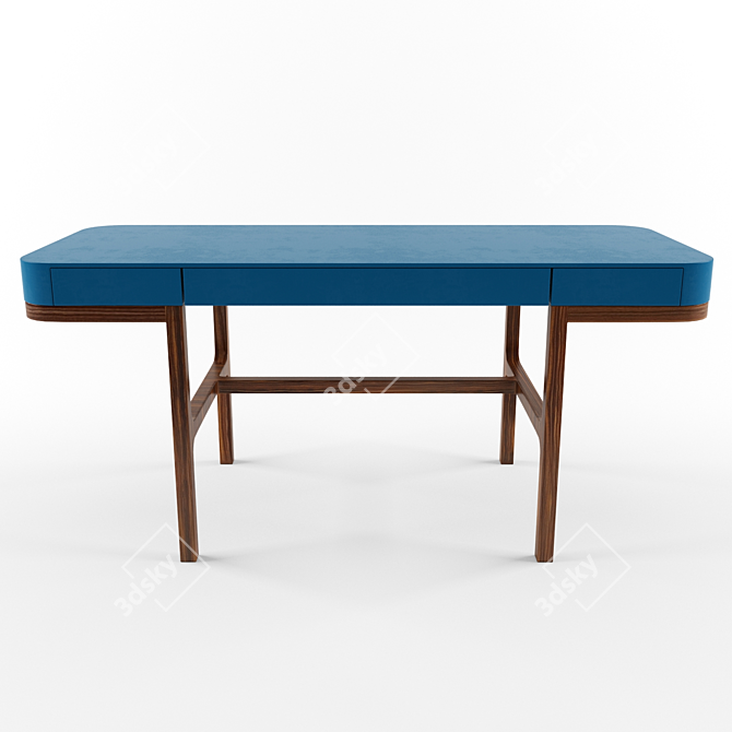 Modern Italian Table: Victor 3D model image 2