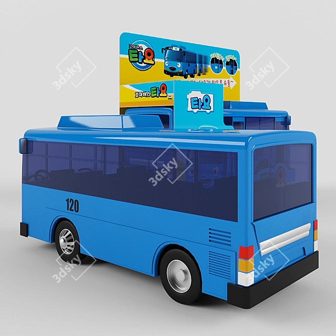 Tayo The Little Bus 3D model image 3