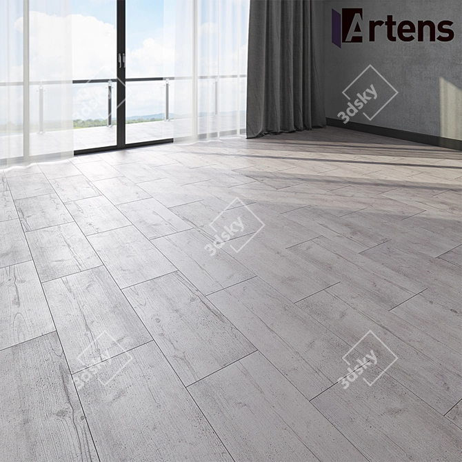 Artens Eldante Parquet - Stunning and Versatile Flooring 3D model image 1