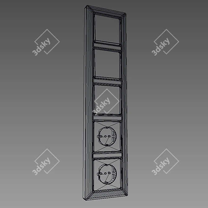 Dimkra Basic55 Power Block 3D model image 2