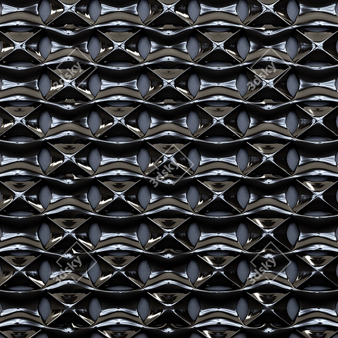 3D Modelling Wall Panel 3D model image 1