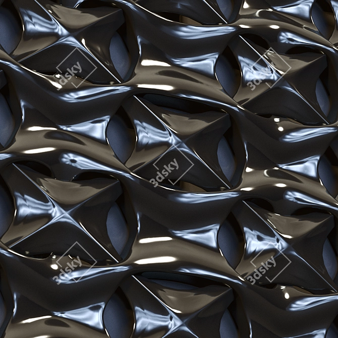 3D Modelling Wall Panel 3D model image 2