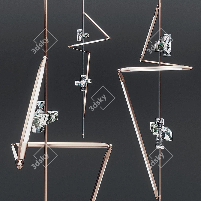 Elegance in Helix Form 3D model image 2