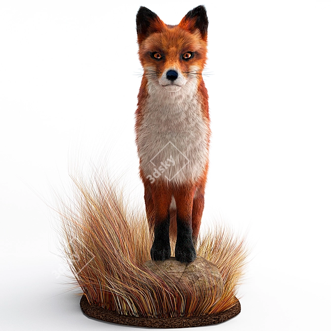 Foxy Fur: Hair and Fur Modifier for Stunning 3D Renders 3D model image 2