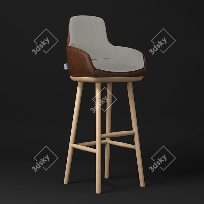Elevate Bar Seating 3D model image 1
