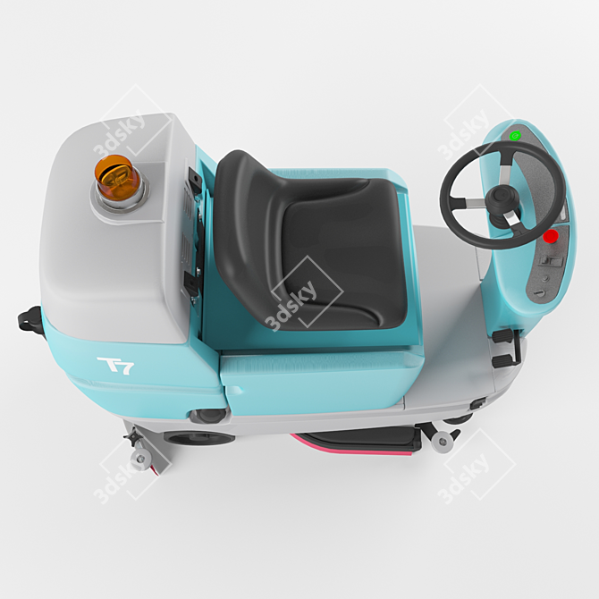 Tennant T7 Micro Rider Scrubber 3D model image 2