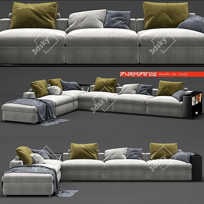 Elevate Your Space with Groundpiece 3D model image 1