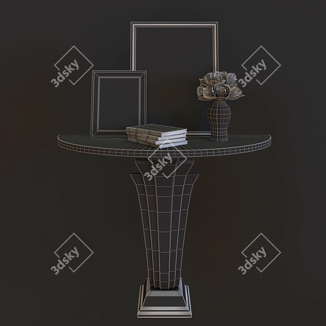 Elegant Plaza Athenee Wall Art 3D model image 3