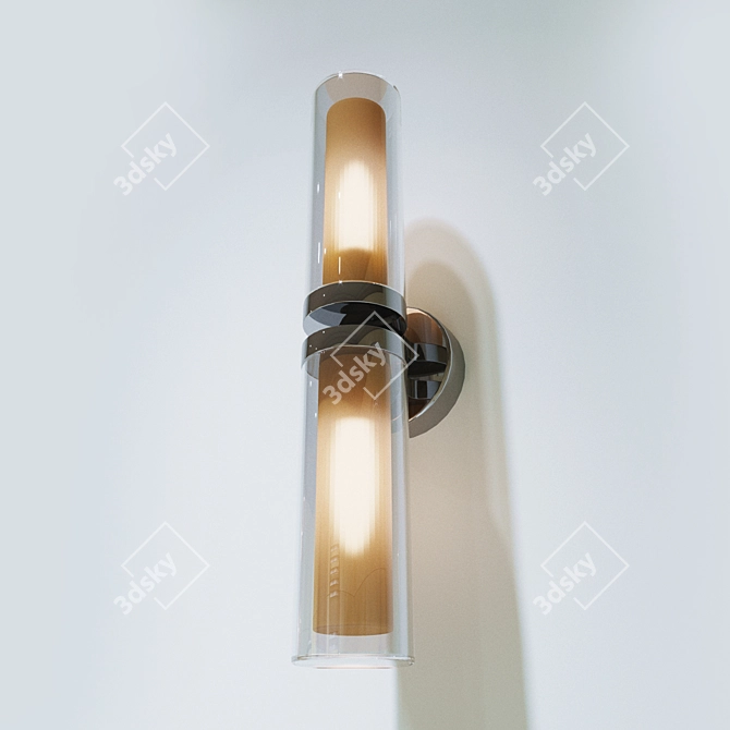 Modern SLV WL-106 Wall Lamp 3D model image 2