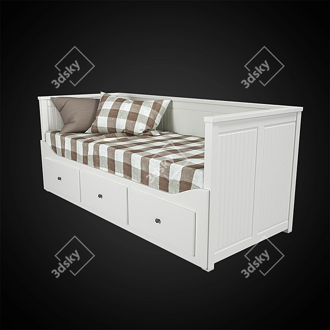 IKEA HEMNES Sofa: Classic Comfort 3D model image 1