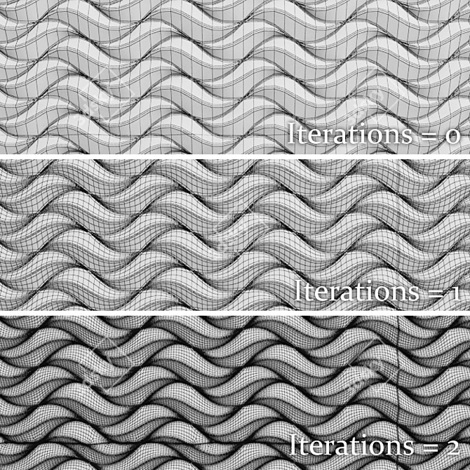 Venis Island 33,3x100: Versatile Smooth Finish Tiles 3D model image 3