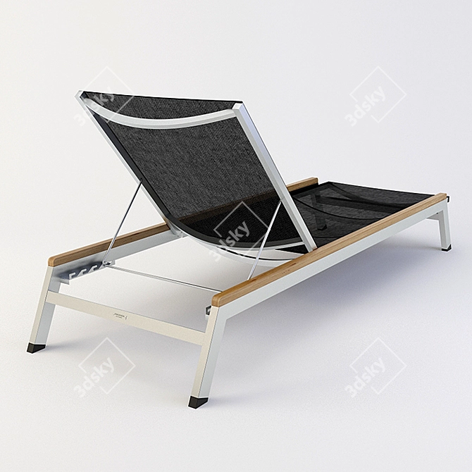 Trend Chaise Lounge: Sleek Design 3D model image 2