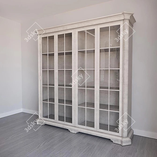 Title: Flamant Cupboard Brain Display 3D model image 2
