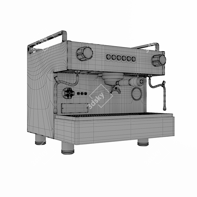 Rocket Boxer: Powerful Espresso Station 3D model image 3