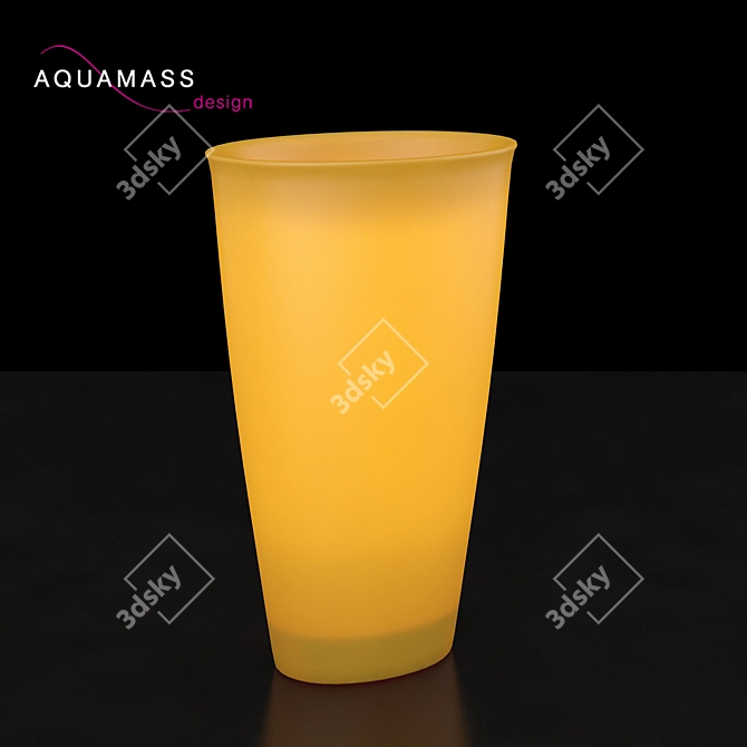 Colorful Freestanding Sink Aquamass Dip 3D model image 1
