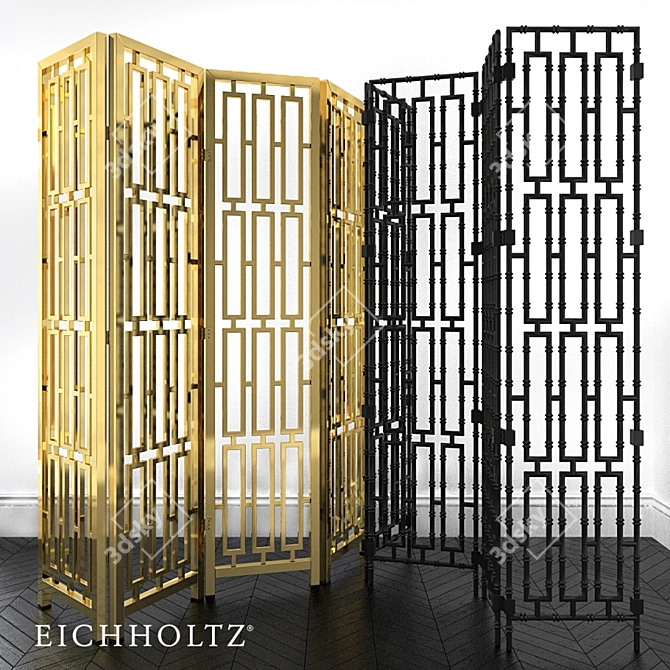 Elegant Eichholtz Screens 3D model image 1