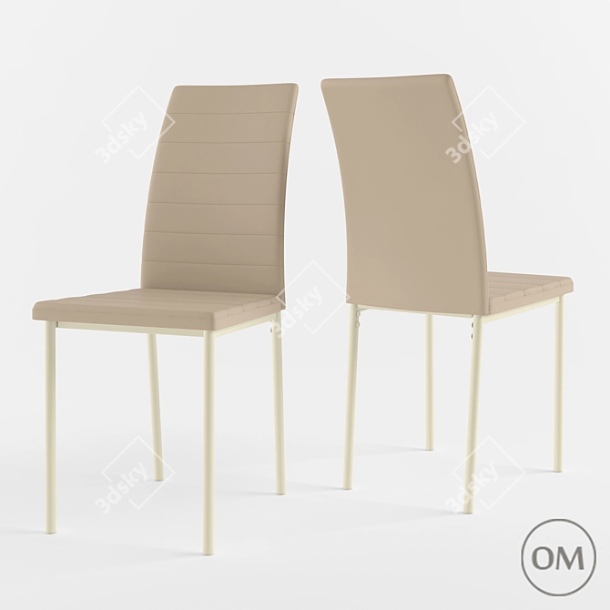 Modern Chair Vince with Sleek Design 3D model image 2