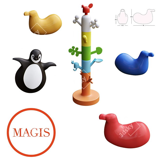 OpenSubdiv Enabled Toy Sets 3D model image 1