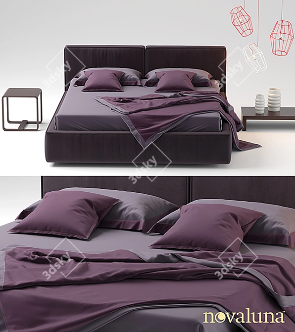 Novaluna Easy Sleep Bed 3D model image 2