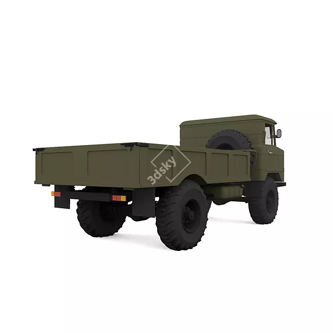 Versatile Truck: 25-Cell Model 3D model image 2