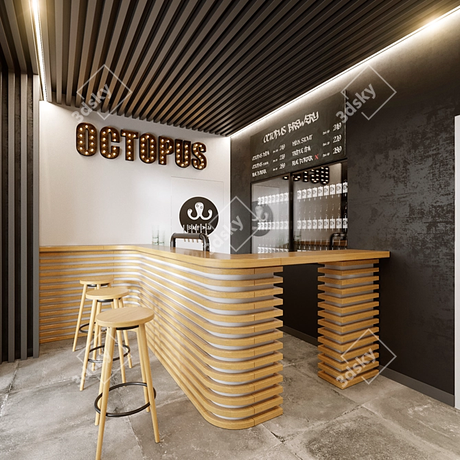 Craft Beer Hub 3D model image 1