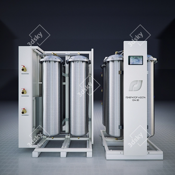 Nitrogen Generator, Model GN30 3D model image 1