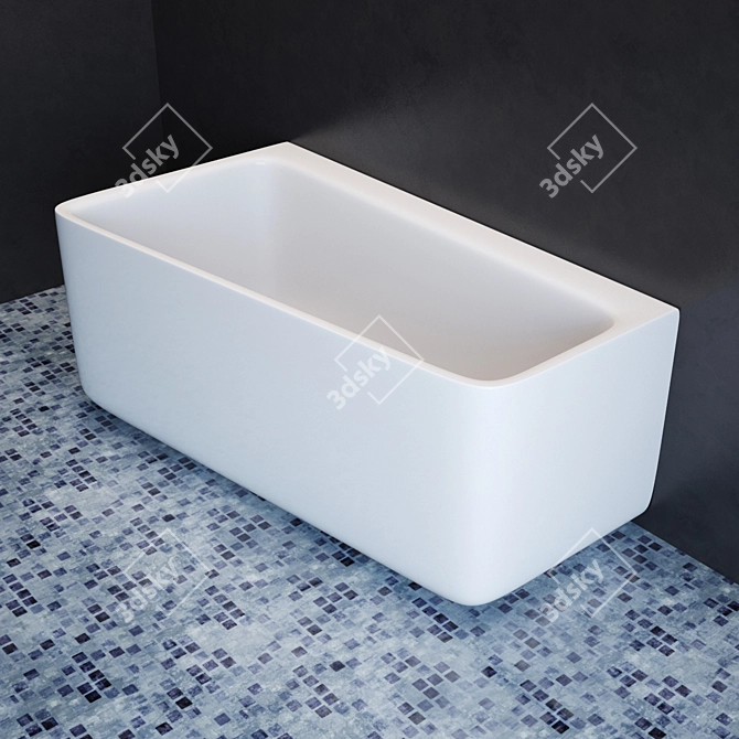 Gamma 150: Luxurious Stone Bath 3D model image 1