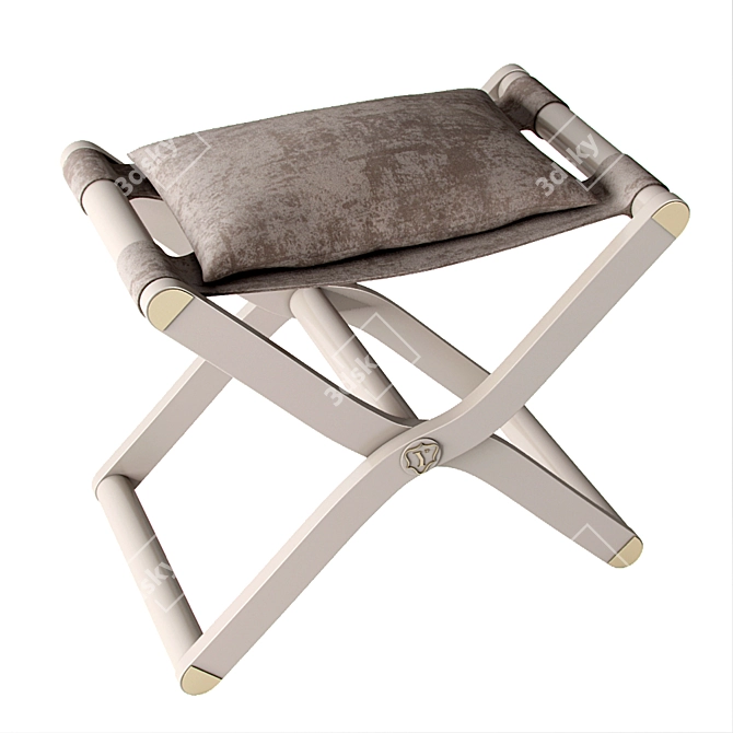 Mesh YPSilon Stool - 60x40x52 3D model image 2