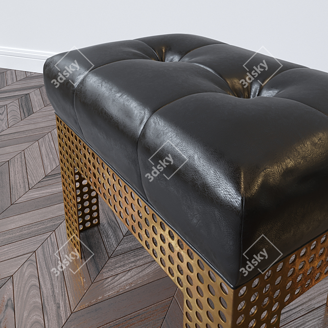 Kelly Wearstler Precision Bench 3D model image 2