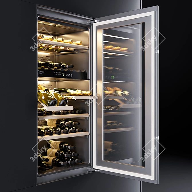 Luxury Wine Cabinet Liebherr WTEES 2053 3D model image 1