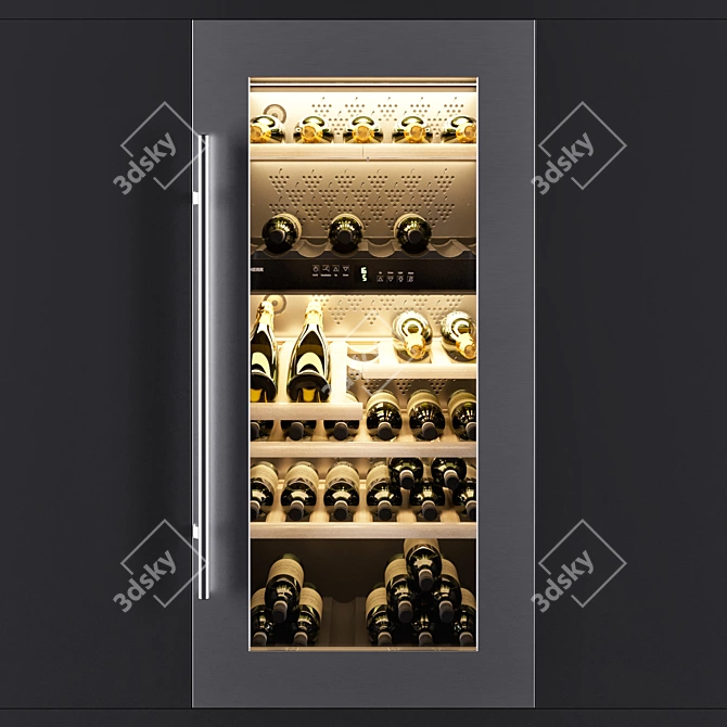 Luxury Wine Cabinet Liebherr WTEES 2053 3D model image 2