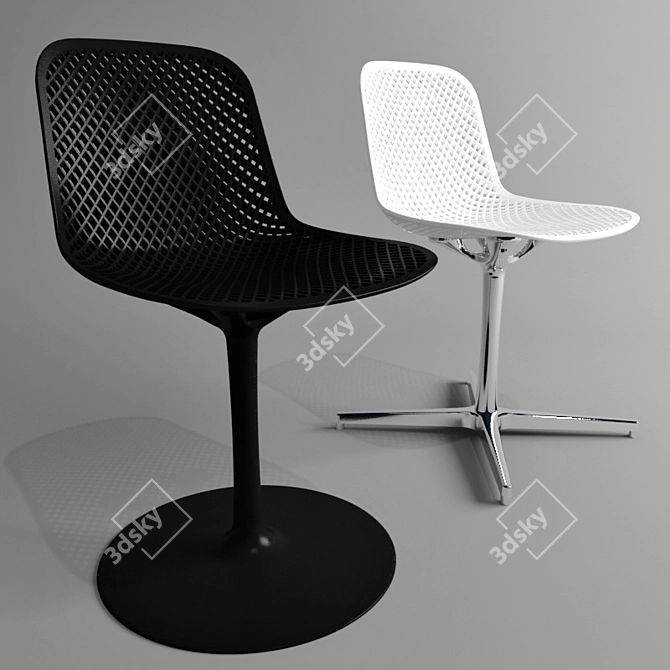 Italian Elegance in ISI Chair 3D model image 1