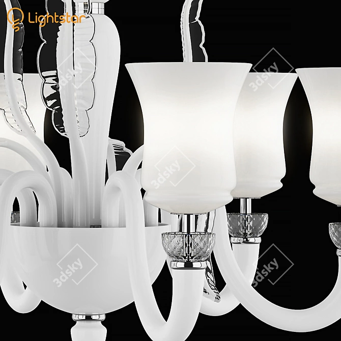 Petalo Lightstar Chandelier 3D model image 2