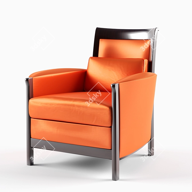 Giorgetti New Gallery Chair 3D model image 2