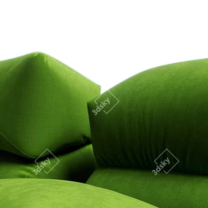 Cozy Corona Seat: Grapy GAN 3D model image 2