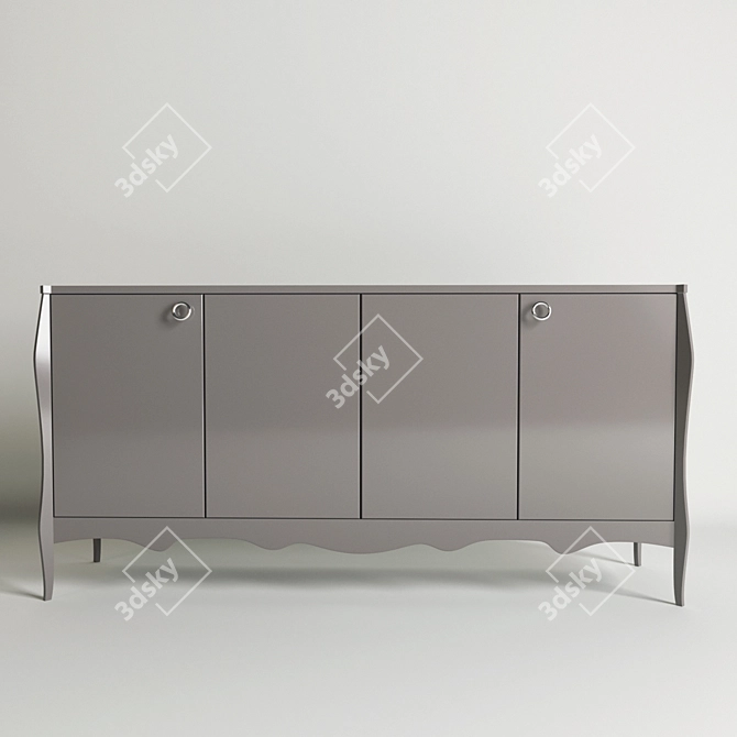 Elegance in Harmony: buffet SINFONIA 3D model image 1