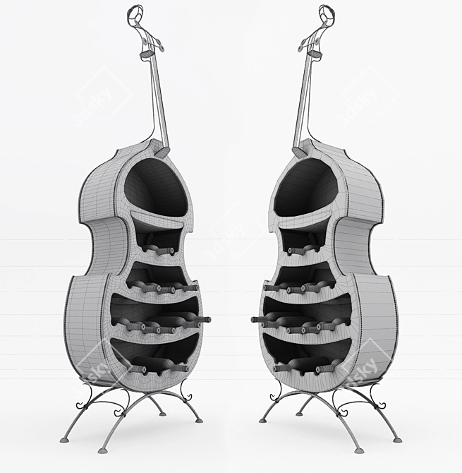 Compact Bass-2 Mini-Bar 3D model image 3