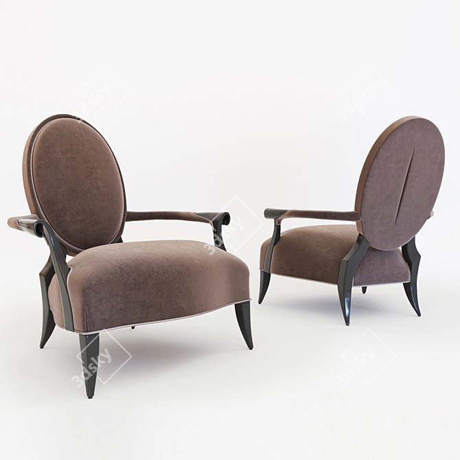 Elegant Christopher Guy Interior Set 3D model image 3