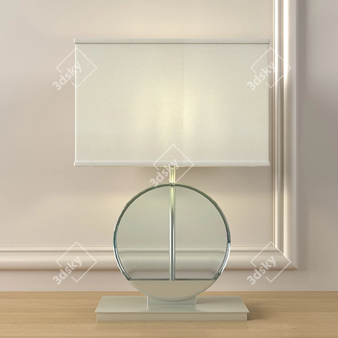 Modern 3D Lamp: Stylish and Versatile 3D model image 1