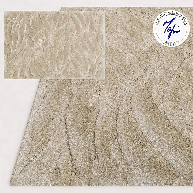 Allure Collection: Luxurious Carpets 3D model image 3