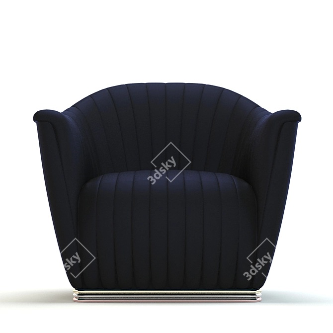 Luxurious KOKET Mia Chair - Stylish Comfort 3D model image 2