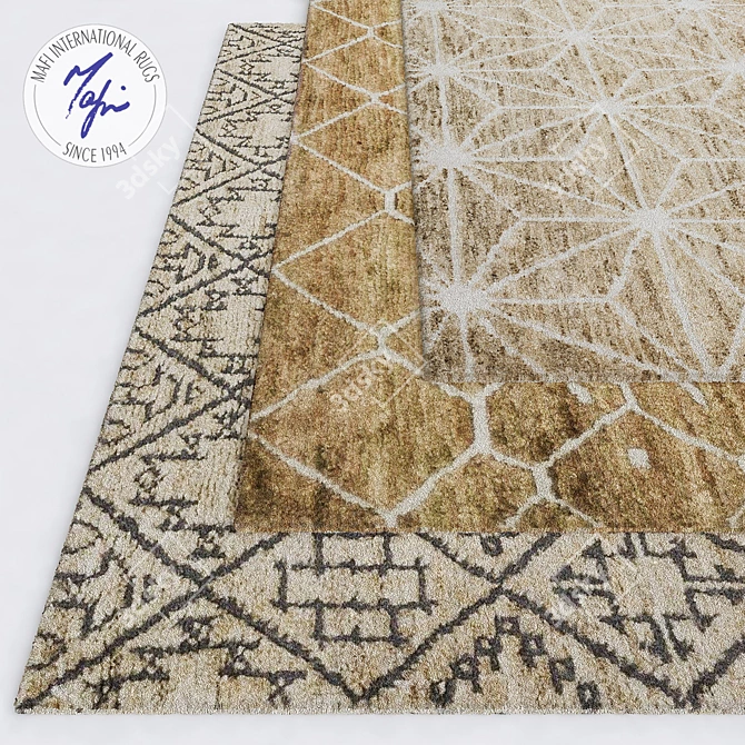 Luxurious Allure Carpets 3D model image 1