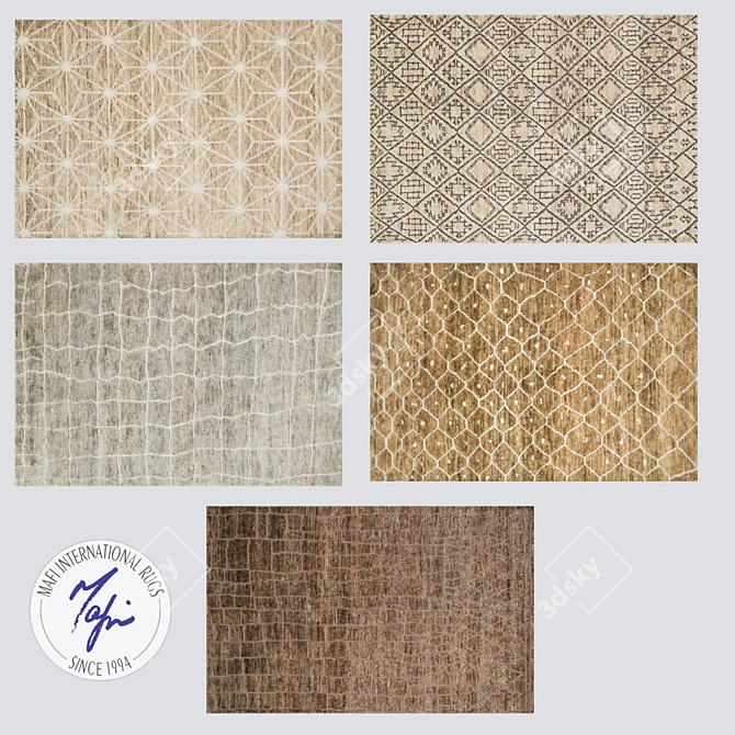 Luxurious Allure Carpets 3D model image 3