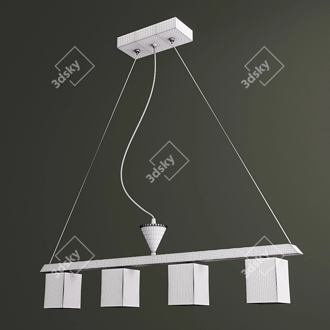Kubo Art.5111: Stylish Illumination 3D model image 2