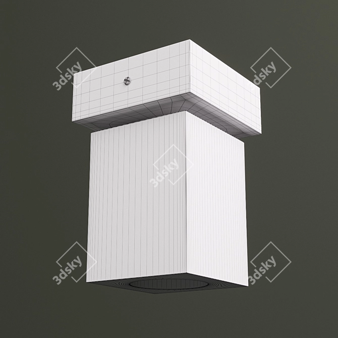 Minimalist G9 1*40W Spotlight 3D model image 2