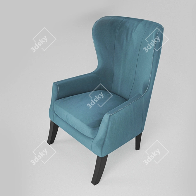 Modern Comfort: KARE VEGAS Chair 3D model image 3