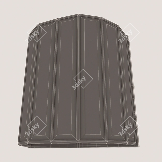 Cremasco Art Illuminating Wall Sconce 3D model image 2