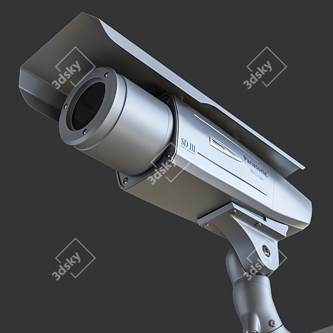 High-Def Panasonic CW380 Camera 3D model image 2