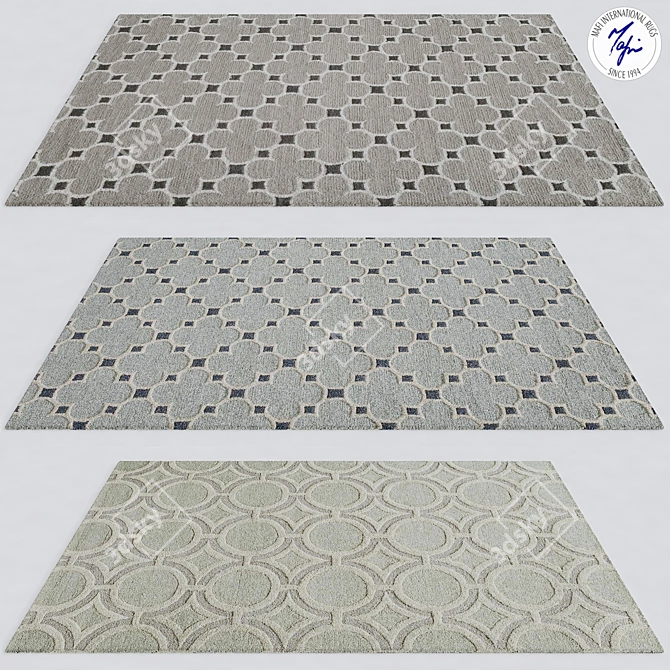 Contemporary Carpets by Mafi 3D model image 1