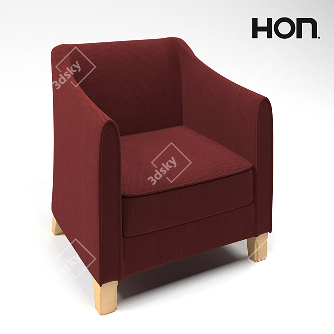 Cozy Comfort Armchair 3D model image 1
